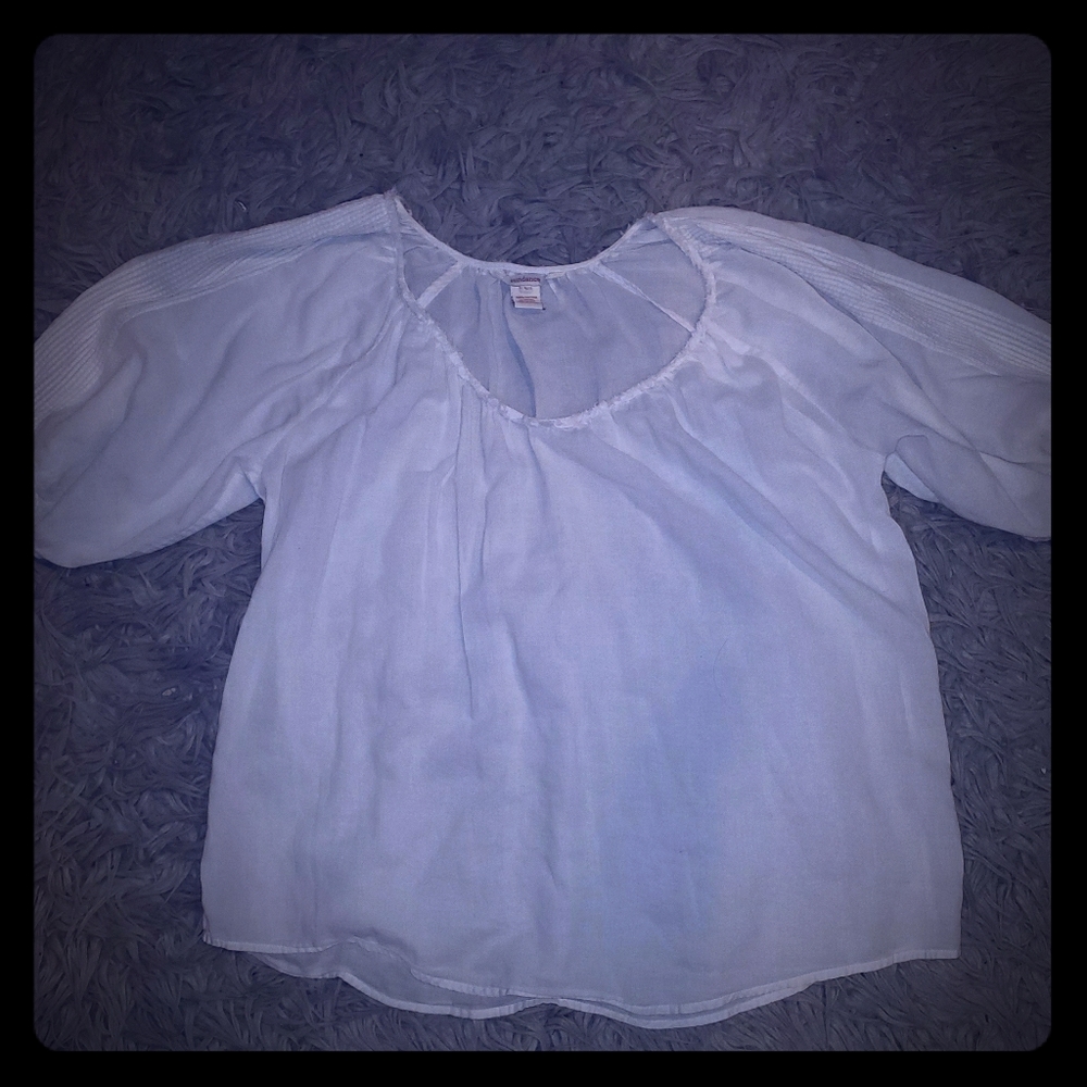 White Bohemian blouse